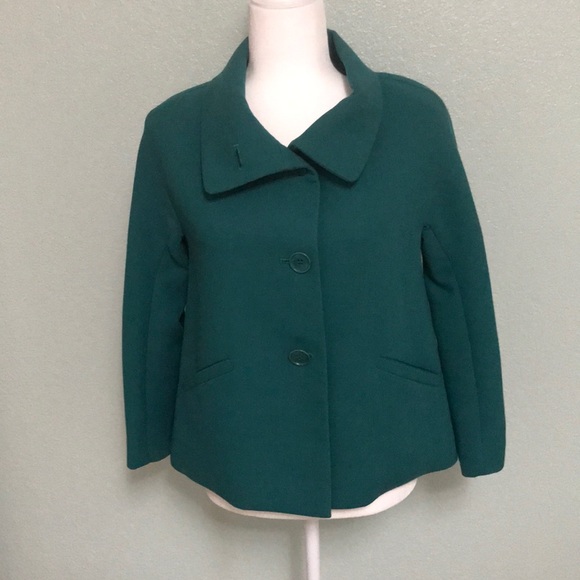 Talbots teal jacket - Picture 2 of 3